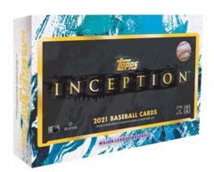 2021 Topps Inception MLB Baseball Hobby Box